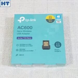TP Link WiFi Mini Dual Band USB Adapter (Archer T2U Nano) – AC600 (600 Mbps) – Dongle (Black) – High Speed Haziq Tech 2