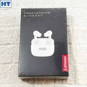 Lenovo XT90 True Wireless Earphones (White) – Bluetooth 5.0 – Waterproof – TWS Earbuds Haziq Tech